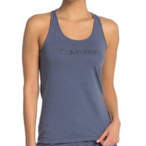 NWT Calvin Klein Logo Racerback Tank Top